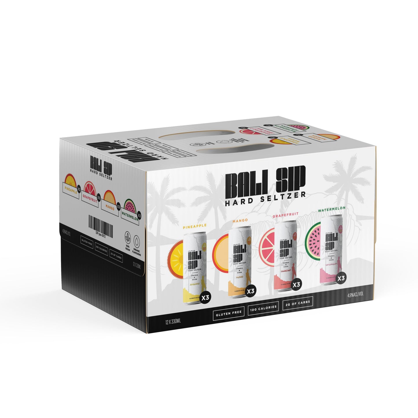 Bali Sip Hard Seltzer 12-Pack
